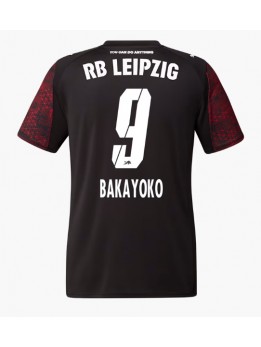 Muži Futbalové oblečenie RB Leipzig Johan Bakayoko #9 2025-26 Krátky Rukáv - Tretina